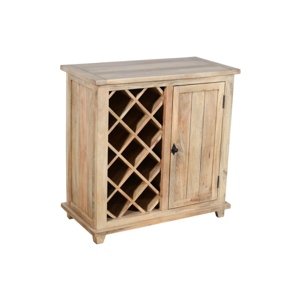 Komoda Vinotéka WESTERN 90x45x90 z mangového dřeva  Komody WES-7301