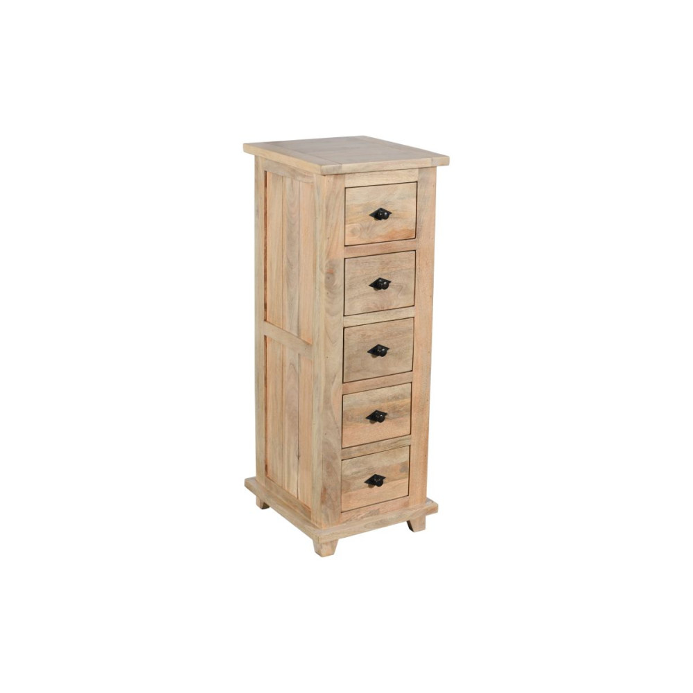 Úzká komoda WESTERN z mangového dřeva  Komody WES-7302