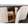 Komoda ADLON 170 cm s mramorovou deskou - mangové dřevo  Místnosti 47694