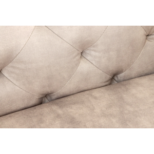 Křeslo MODERN BAROCCO šampaňská samet  Místnosti 45985