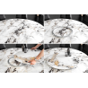 Kulatý jídelní stůl SPIN MULTICOLOR 150 CM keramika otočný  Místnosti 46422