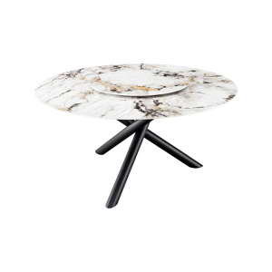 Kulatý jídelní stůl SPIN MULTICOLOR 150 CM keramika otočný  Místnosti 46422