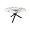 Kulatý jídelní stůl SPIN MULTICOLOR 150 CM keramika otočný  Místnosti 46422