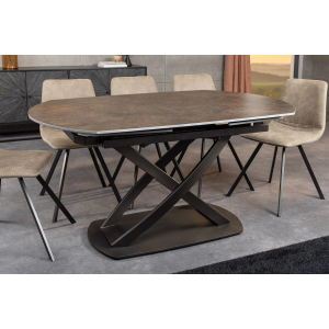 Jídelní stůl INCEPTION BRONZE 130-190 CM keramika rozkládací  Místnosti 46425