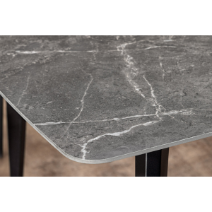 Jídelní stůl MILANO 160cm keramický antracitový mramor  Místnosti MH46992