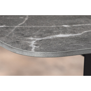Jídelní stůl MILANO 160cm keramický antracitový mramor  Místnosti MH46992