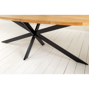 Jídelní stůl GALAXIE 240cm oválný mangové dřevo přírodní hnědý  Místnosti 45759