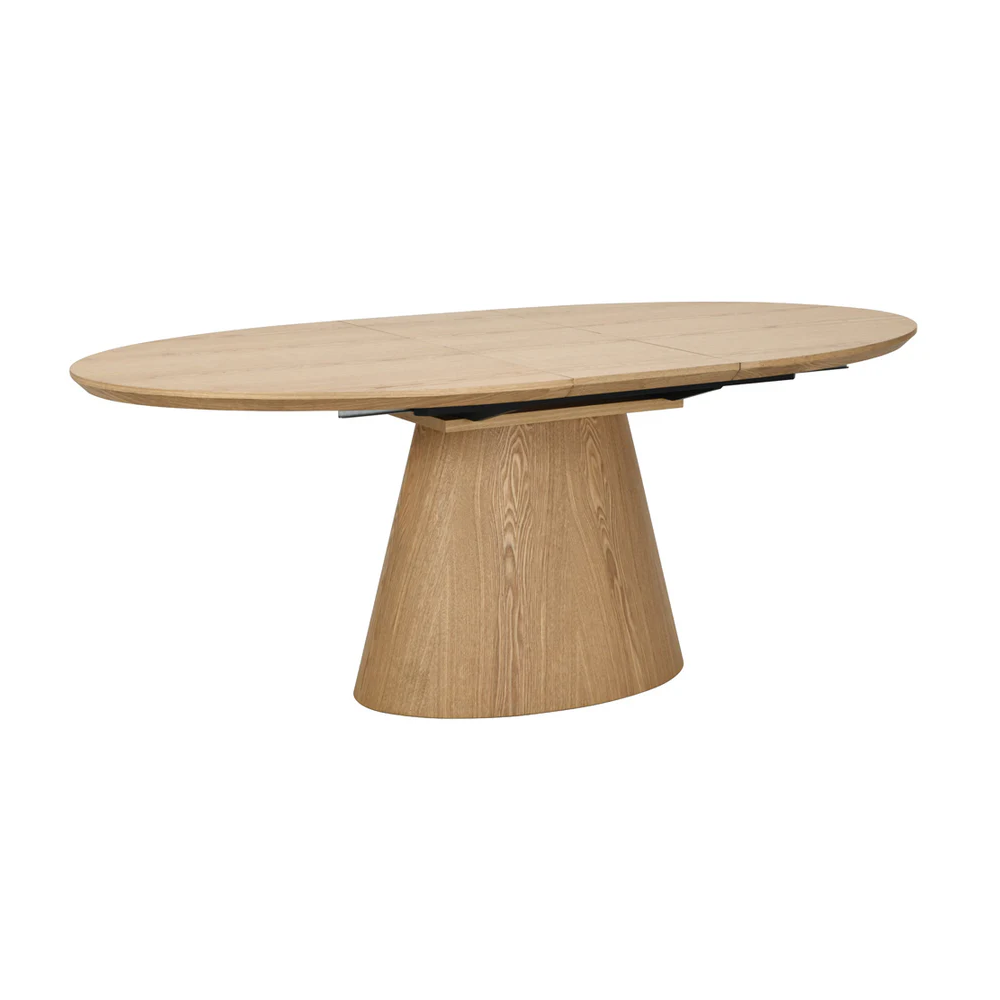 Jídelní stůl UNIQUE 160-200cm rozkládací dubový dýhovaný  Místnosti 47657