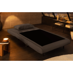 Rozkládací lehátko SMART 100cm, šedý  Sedací nábytek 47141