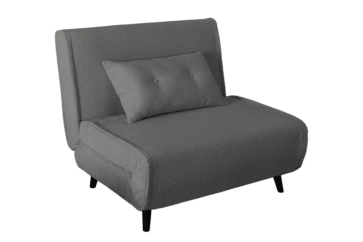 Rozkládací lehátko SMART 100cm, šedý  Sedací nábytek 47141