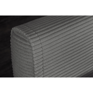 Rozkládací lehátko SMART 140 cm, šedé  Místnosti 47144