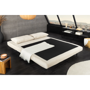 Rozkládací lehátko SMART 140 cm, béžové  Místnosti 47145