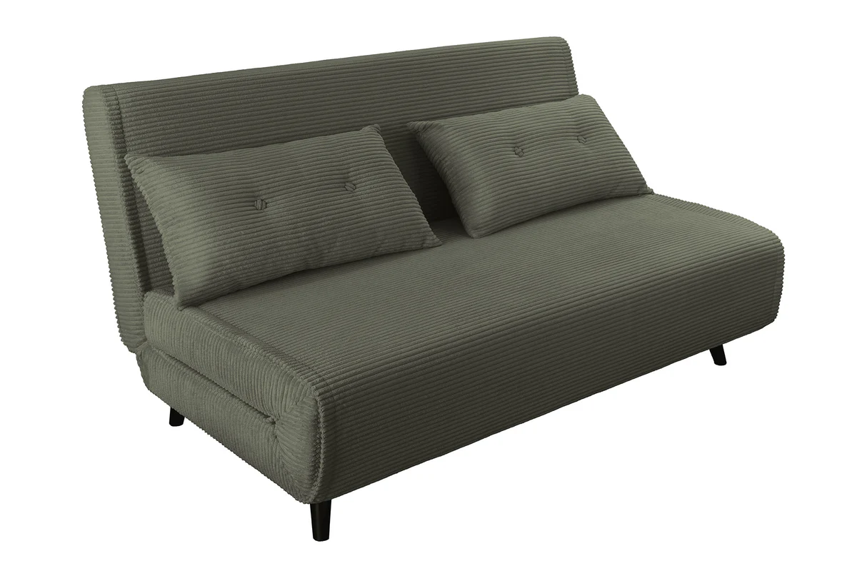 Rozkládací lehátko SMART 140 cm, zelená  Místnosti 47146