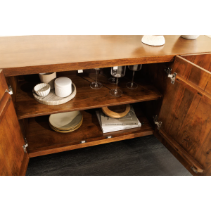 Příborník BRASIL 175cm mangové dřevo, hnědý  Komody a šatní skříně 45788