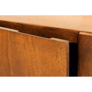 TV stolek BRASIL 160 cm mangové dřevo, hnědý  TV stolky a komody 45789