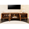 TV stolek BRASIL 160 cm mangové dřevo, hnědý  TV stolky a komody 45789