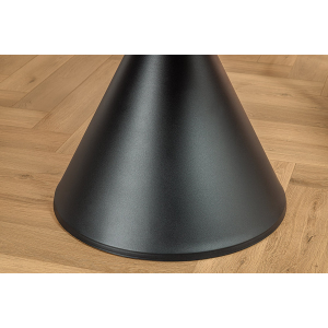 Jídelní stůl SIGNATURE 135 cm kulatý, mramor/černý kov  Místnosti 47471