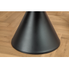 Jídelní stůl SIGNATURE 135 cm kulatý, mramor/černý kov  Místnosti 47471