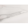 Jídelní stůl SIGNATURE 135 cm kulatý, mramor/černý kov  Místnosti 47471
