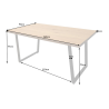 Jídelní stůl LOFT 160cm dub přírodní  Místnosti 6538955