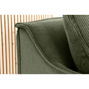 Pohovka HEAVEN 200cm 3místná pružinová s odnímatelným potahem, zelená  Místnosti 46107