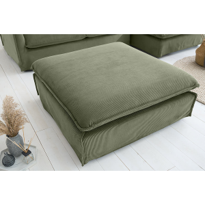 Tabutetka HEAVEN 100cm s odnímatelným potahem, zelená  Místnosti 46110