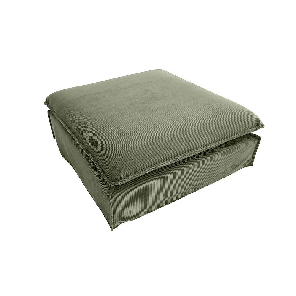 Tabutetka HEAVEN 100cm s odnímatelným potahem, zelená  Místnosti 46110