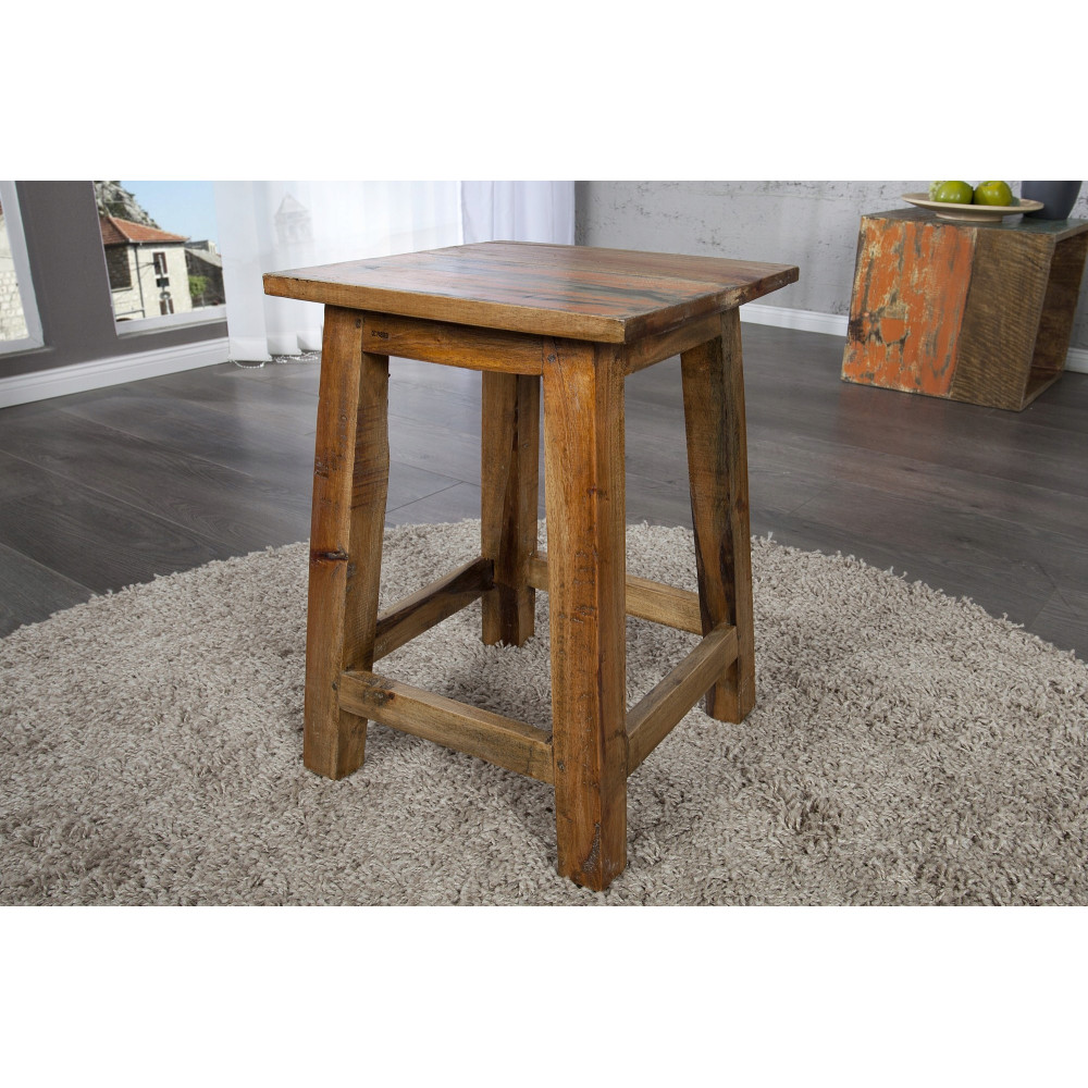 Odkládací stolek Jakarta II 45cm masiv recykl  Komody 22751