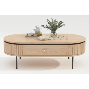 Konferenční stolek ATELIER 120 cmčernými nohami  Obývací pokoj 47457