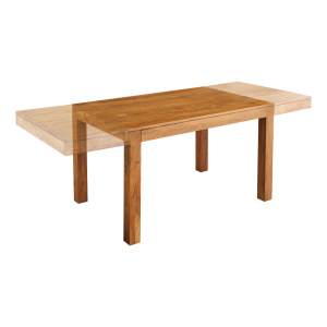 Jídelní stůl PURE 120-200cm rozkládací akáciové dřevo 95mm přírodní medová povrchová úprava  Místnosti 47097