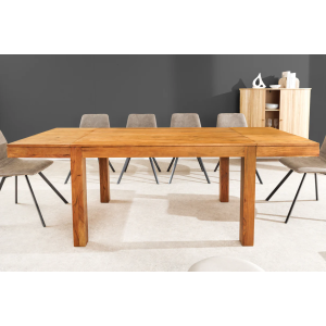 Jídelní stůl PURE 120-200cm rozkládací akáciové dřevo 95mm přírodní medová povrchová úprava  Místnosti 47097