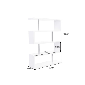 Police SNAKE 165cm bílá  Obývací pokoj 46400