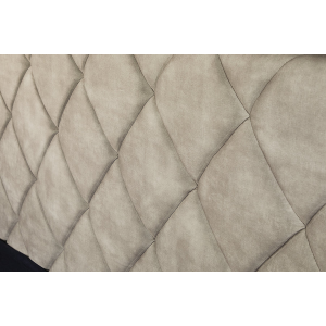 Postel ELYSIUM 180x200cm sametová šampaňsko béžová s úložným prostorem  Místnosti 45920