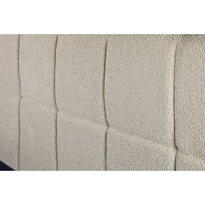 Postel PRESTIGE 180x200cm buclé krémová s úložným prostorem  Místnosti 45922