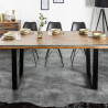 Jídelní stůl Fire&Earth 160x90 palisandr kouřový  Jídelní stoly 39747
