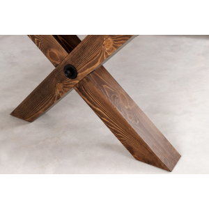 Jídelní stůl GOLIATH 210 cm borovicový, hnědý  Místnosti 46560