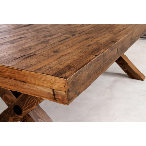 Jídelní stůl GOLIATH 210 cm borovicový, hnědý  Místnosti 46560