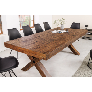 Jídelní stůl GOLIATH 210 cm borovicový, hnědý  Místnosti 46560