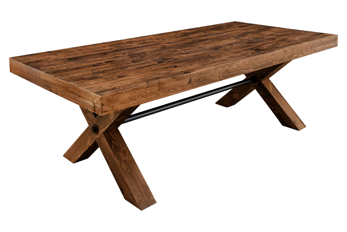 Jídelní stůl GOLIATH 210 cm borovicový, hnědý  Místnosti 46560