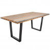 Jídelní stůl Fire&Earth 200x100 palisandr kouřový  Jídelní stoly 39748