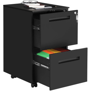 Mobilní skřínka na spisy OFC52BK  Odkládací stolky OFC52BK