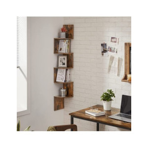 Rohová police VASAGLE - LBC72BX  Police a poličky LBC72BX