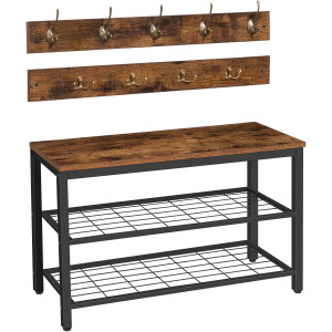 Botníková lavice VASAGLE - BF07MT01  Botníky BF07MT01