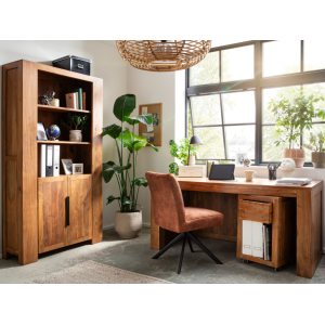 Psací stůl Osbon z masivního akátového dřeva Osbon Pracovní a psací stoly A2629