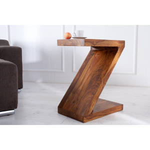 Odkládací stolek ZET 45 cm masiv sheesham  Konferenční stolky 35087