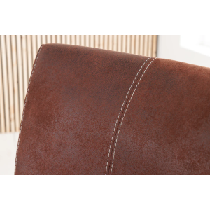 2SET konzolová židle SAMSON S RUKOJETÍ tmavě hnědá  Nábytek 35767