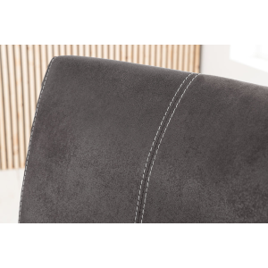 2SET konzolová židle SAMSON S RUKOJETÍ šedá  Nábytek 35768