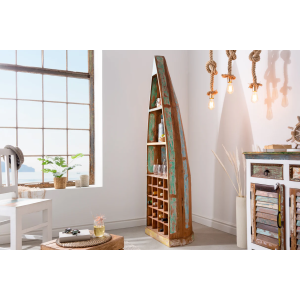Stylový regál Borneo 190cm  Stojany na víno 36358
