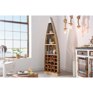 Stylový regál Borneo 190cm  Stojany na víno 36358