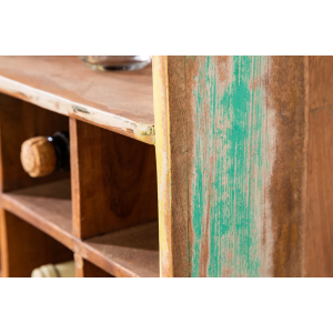 Stylový regál Borneo 190cm  Stojany na víno 36358